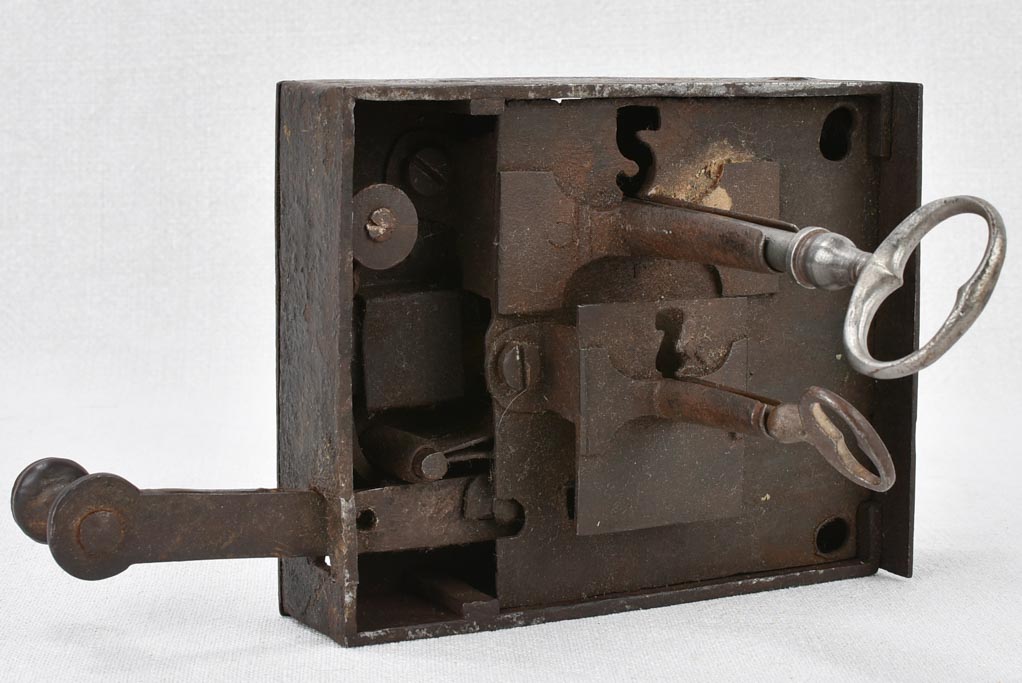 Functional Antique Iron Lock