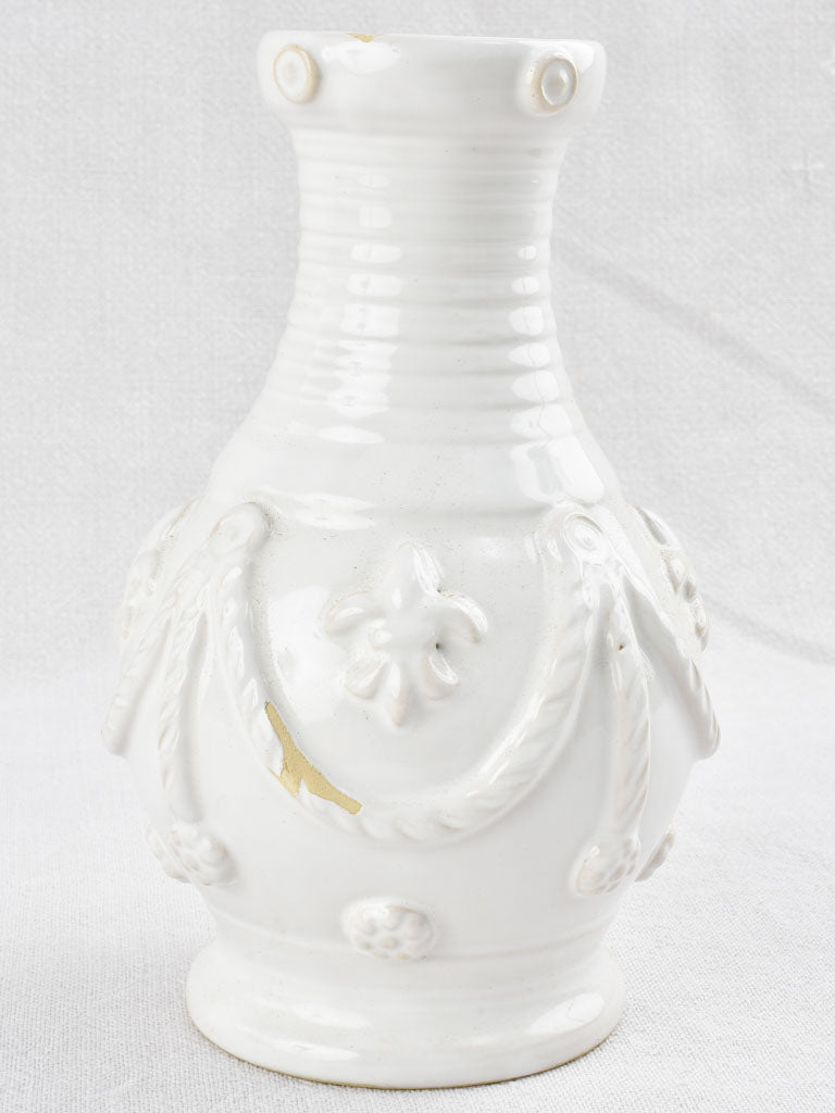 Relief Decorated Tessier Ceramic Vase