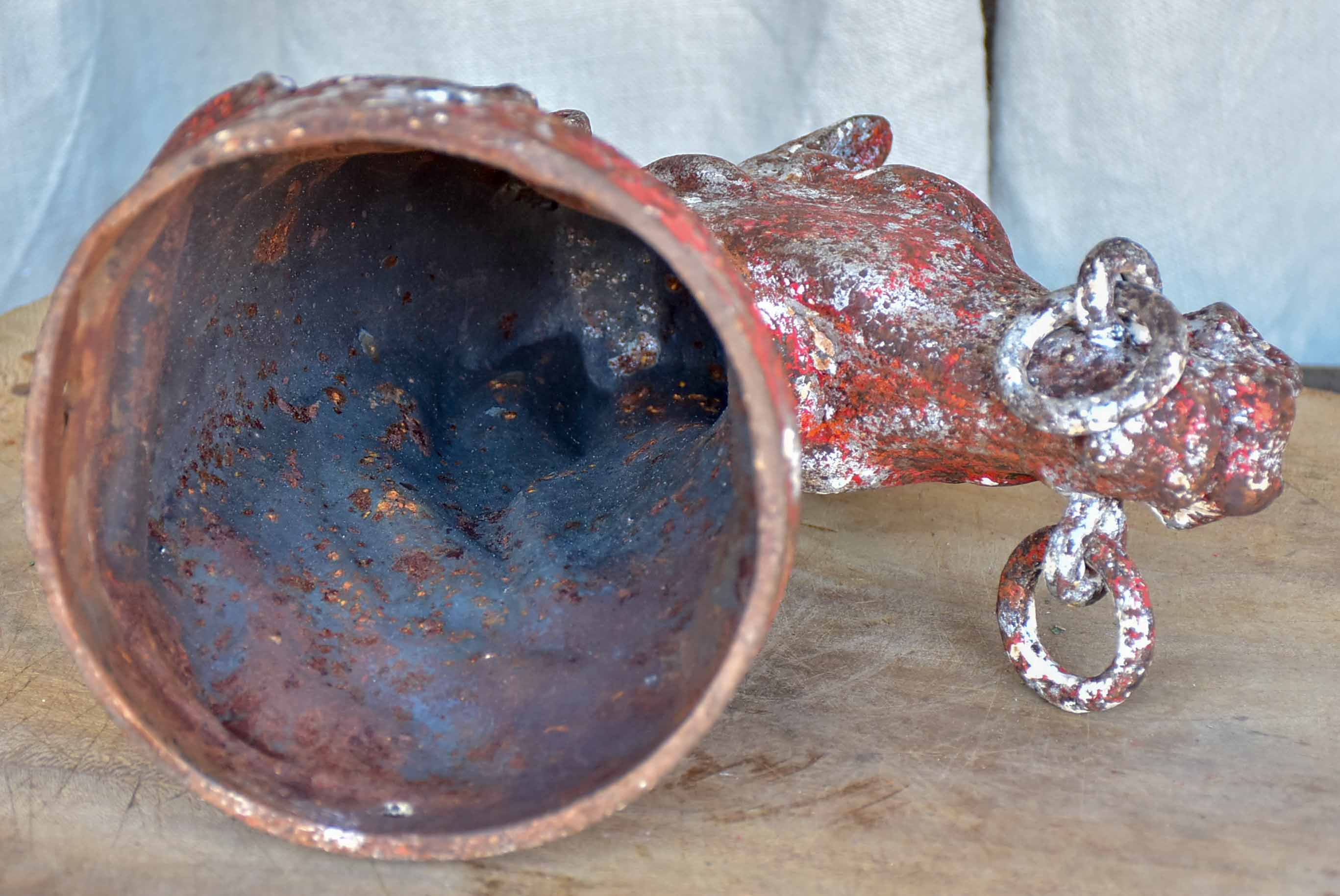 19th Century cast iron horse head from the stables