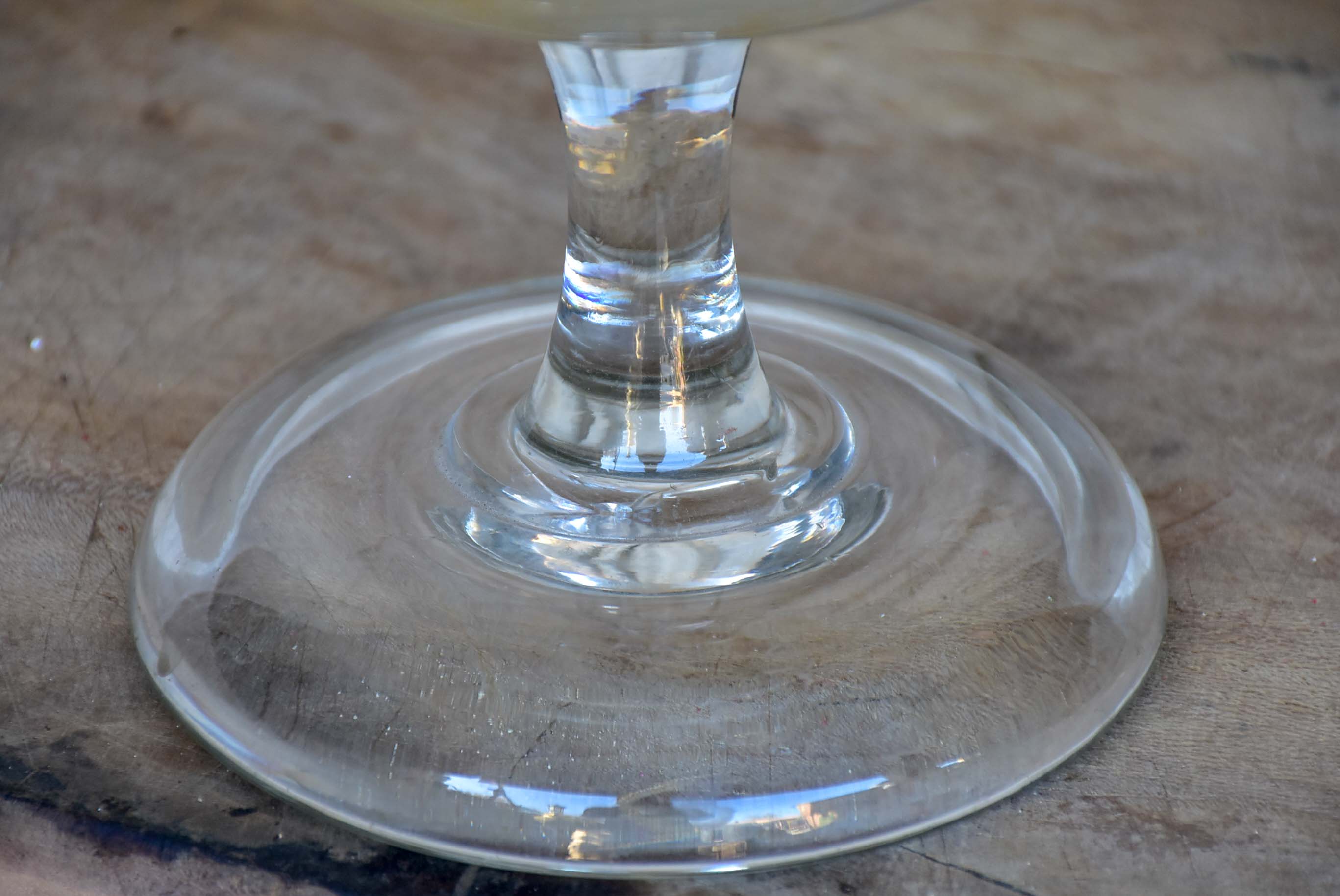 Late 19th Century French apothecary glass jar