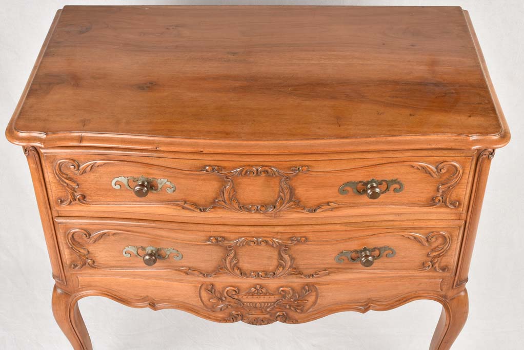 Louis XV style sauteuse commode - 2 drawers