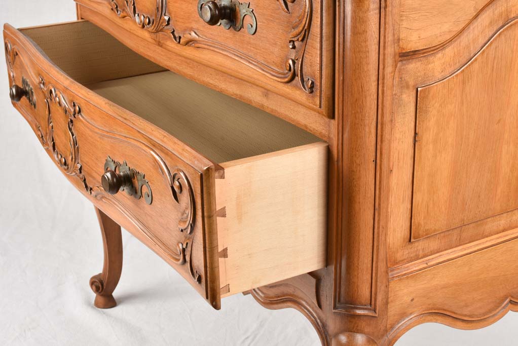 Louis XV style sauteuse commode - 2 drawers