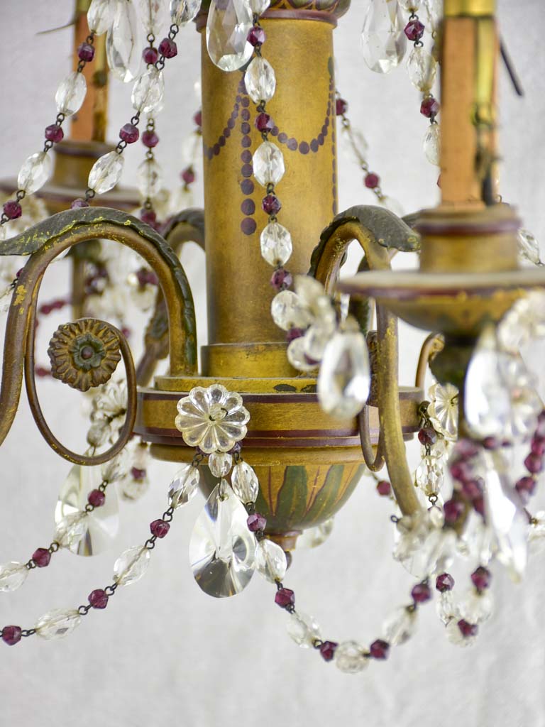 Antique French Art-Decorative Chandelier