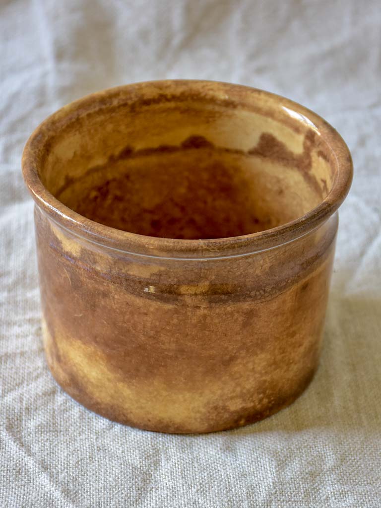 Small Opaque de Sarreguemines pot