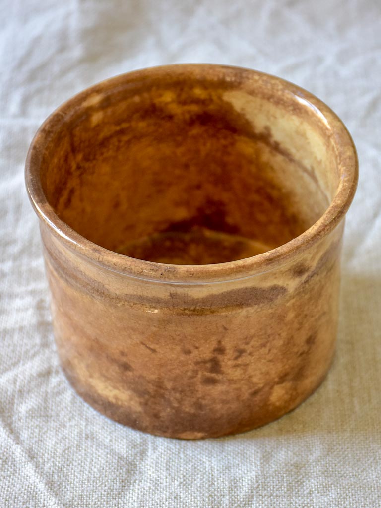 Small Opaque de Sarreguemines pot