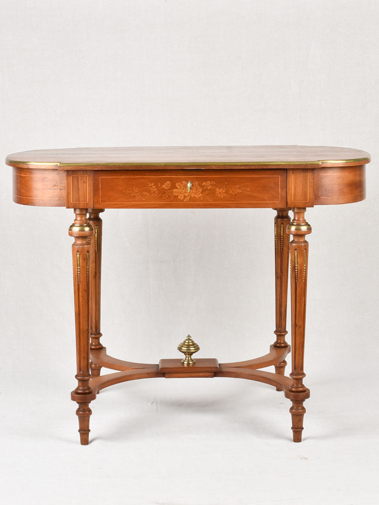 Napoleon III marquetry desk 39½" x 23¾"