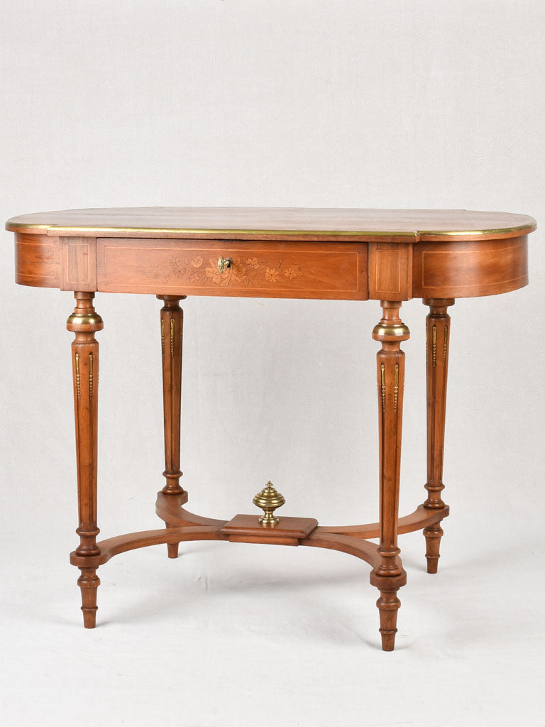 Napoleon III marquetry desk 39½" x 23¾"