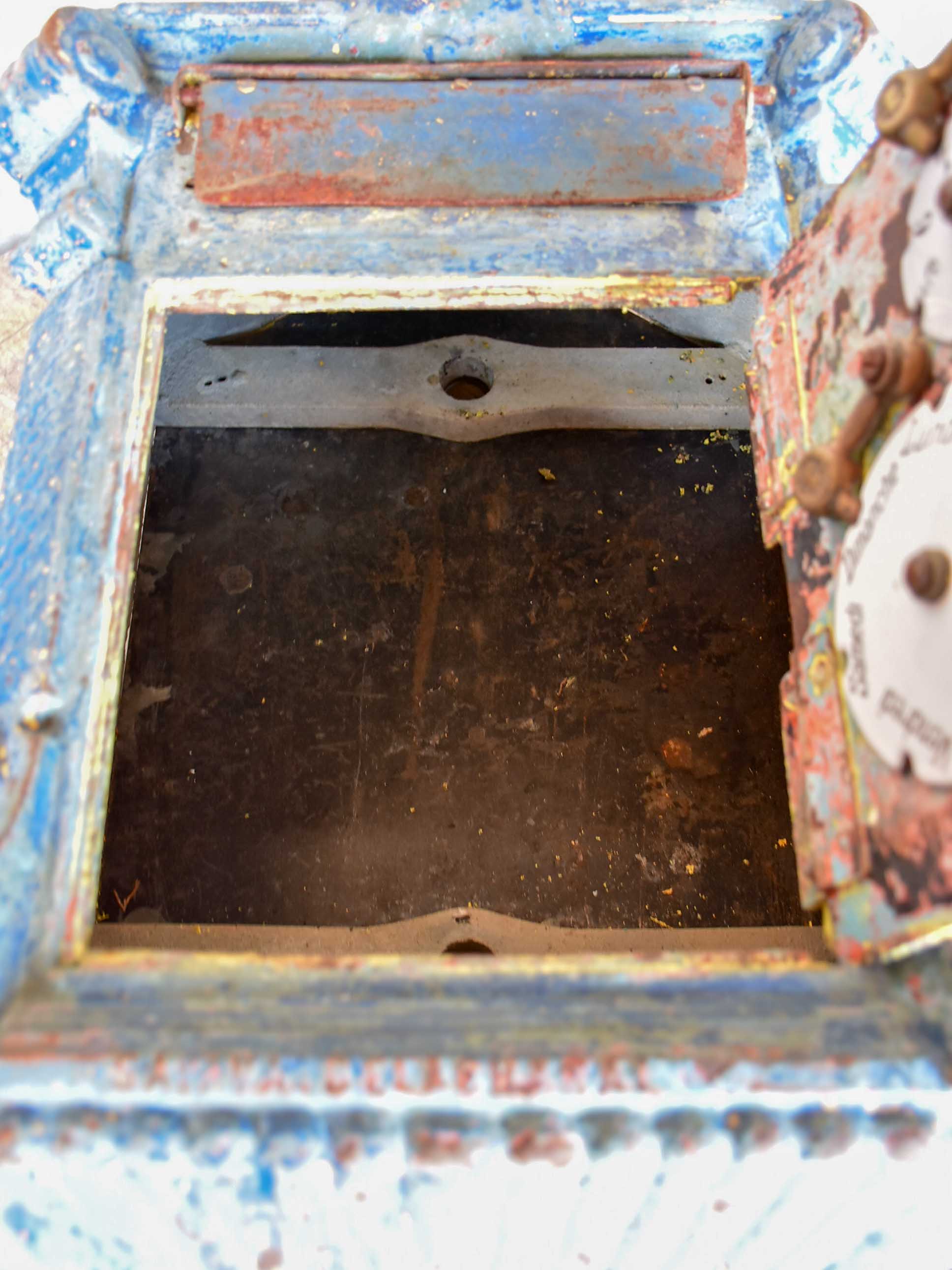 Antique French letter post box