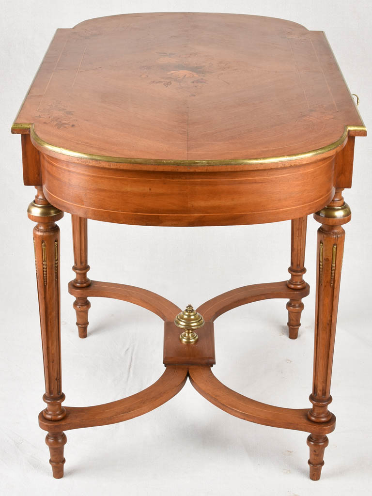 Napoleon III marquetry desk 39½" x 23¾"