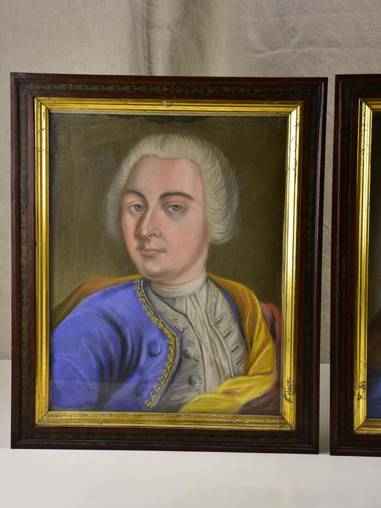 Two 18th Century portraits