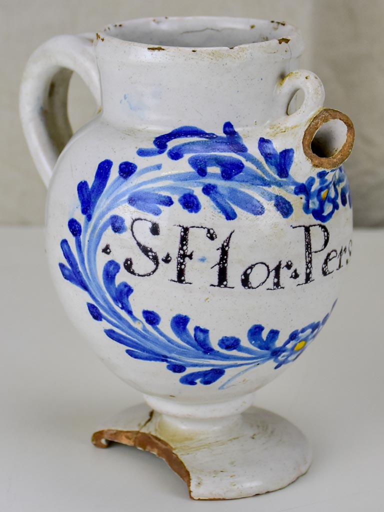 18th Century French faience chevrette