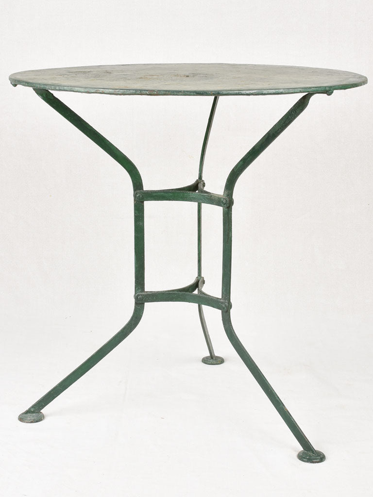 19th century bistro table - green 28¼"