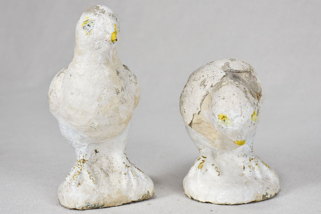 Two chick garden ornaments