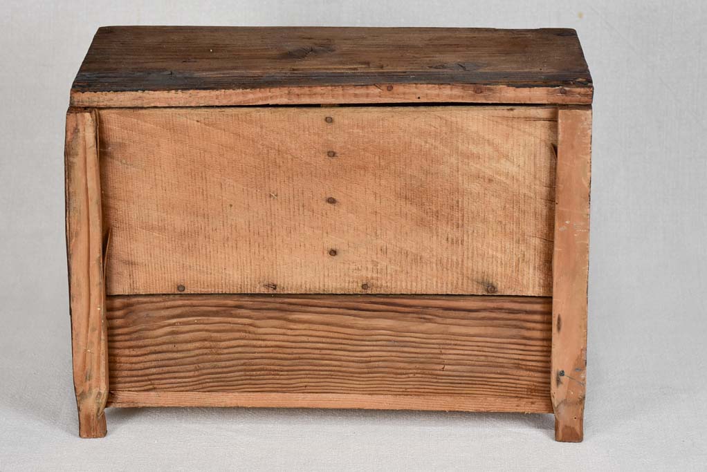 Small rustic drawers / document storage