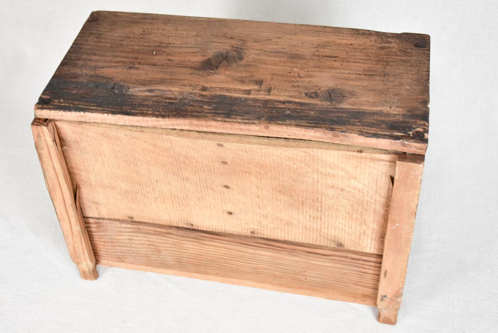 Small rustic drawers / document storage