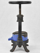 Meat juice press, cast iron, 19th century 12¼"