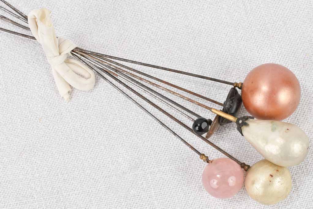 Victorian-style unique elegant hat pins