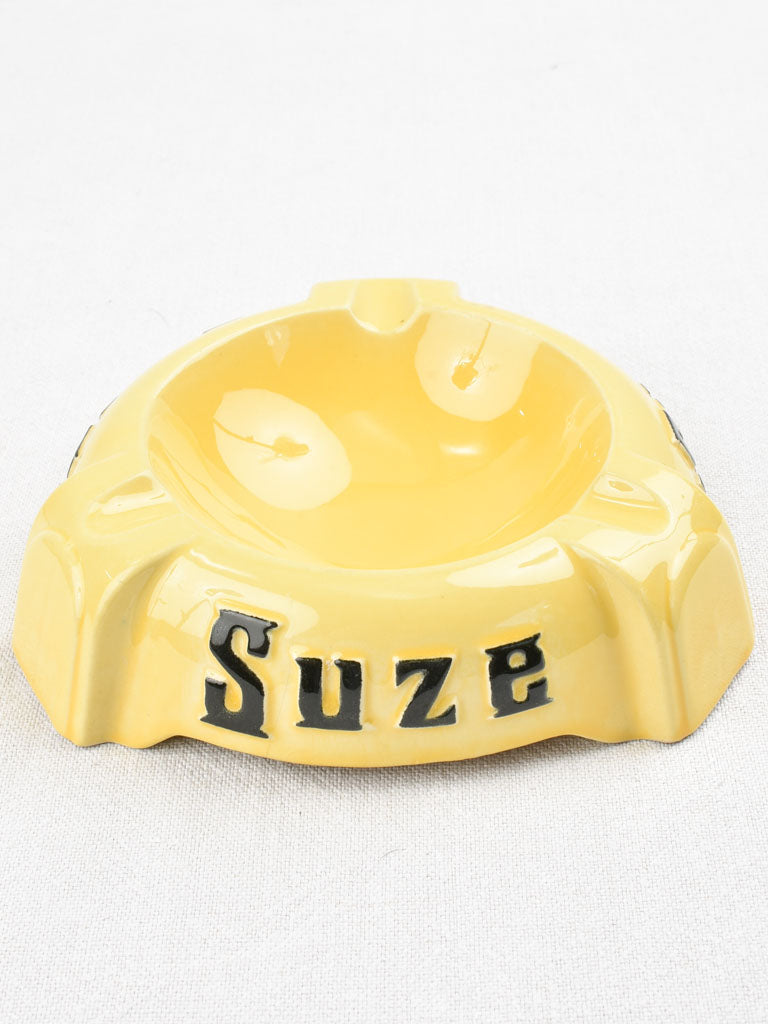 Vintage SUZE ashtray - yellow