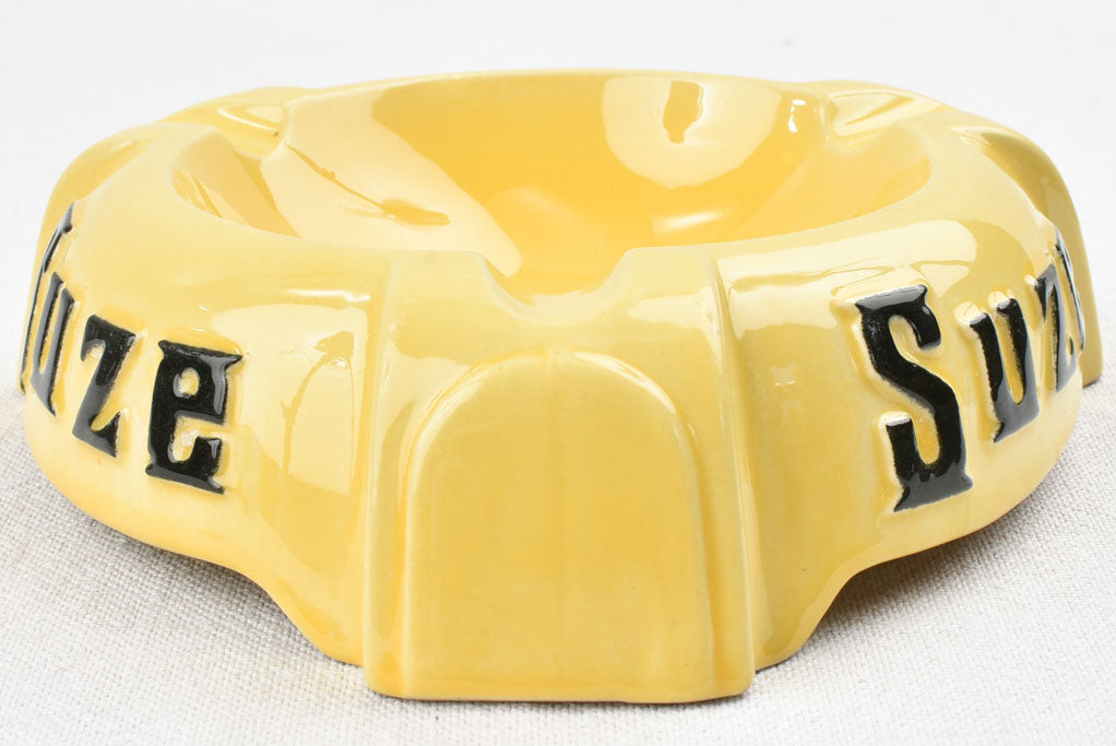 Vintage SUZE ashtray - yellow