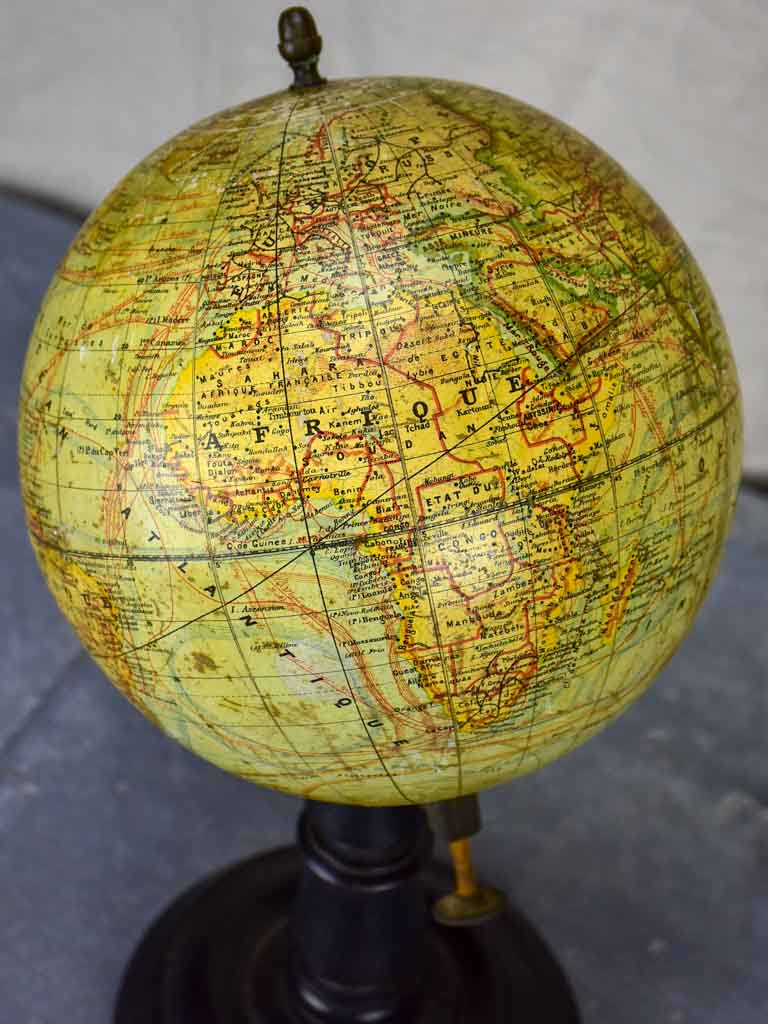 Napoleon III 19th Century French world globe