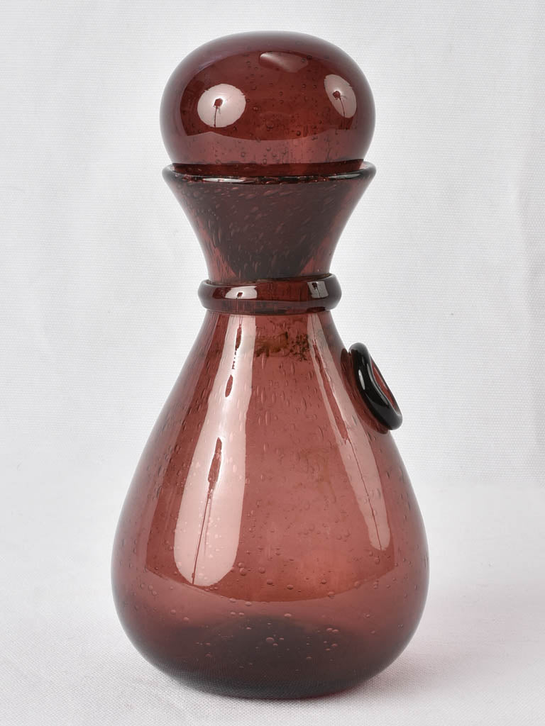 Antique Styled Biot Glass Carafe