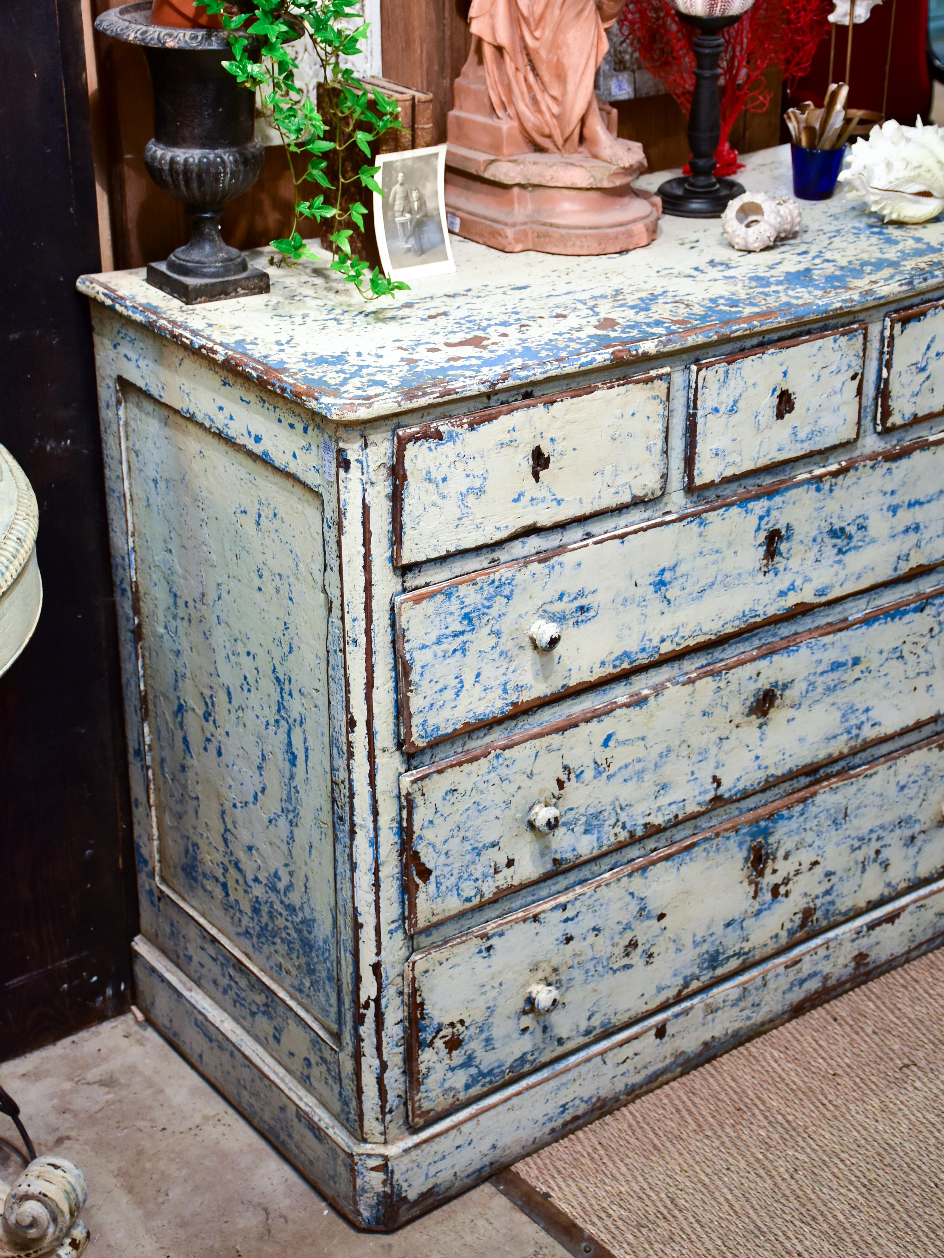 Small rustic French commode