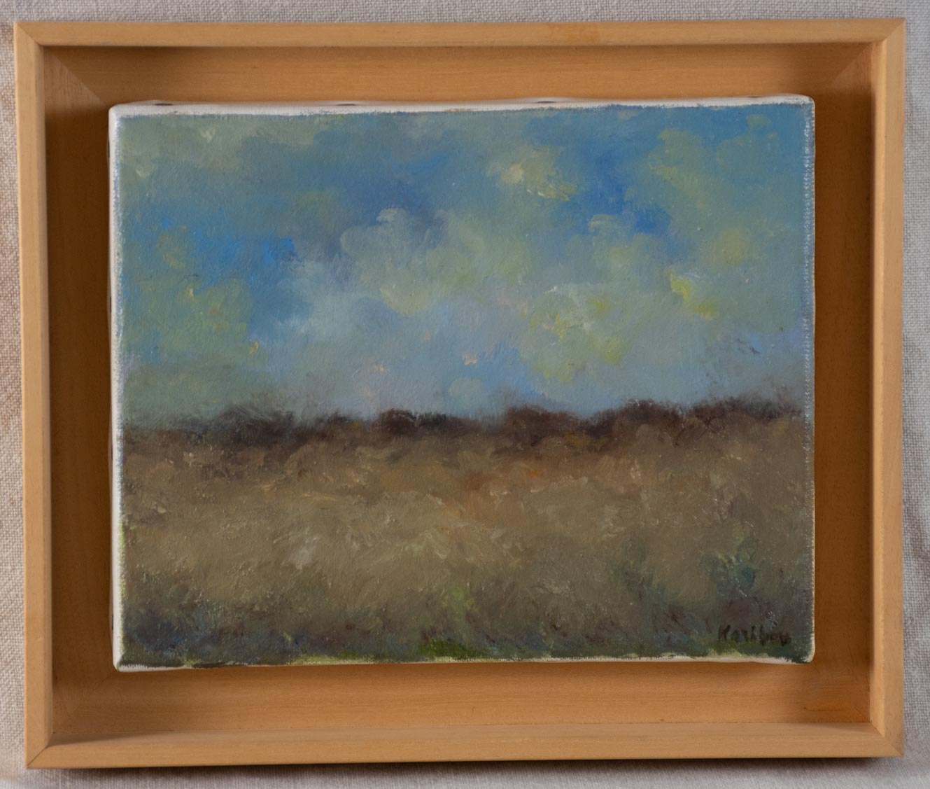 Paysage terre 10¼" x 12¼"