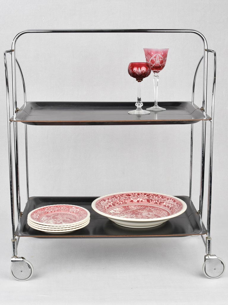 Dessert trolley, Bakelite, mid-century