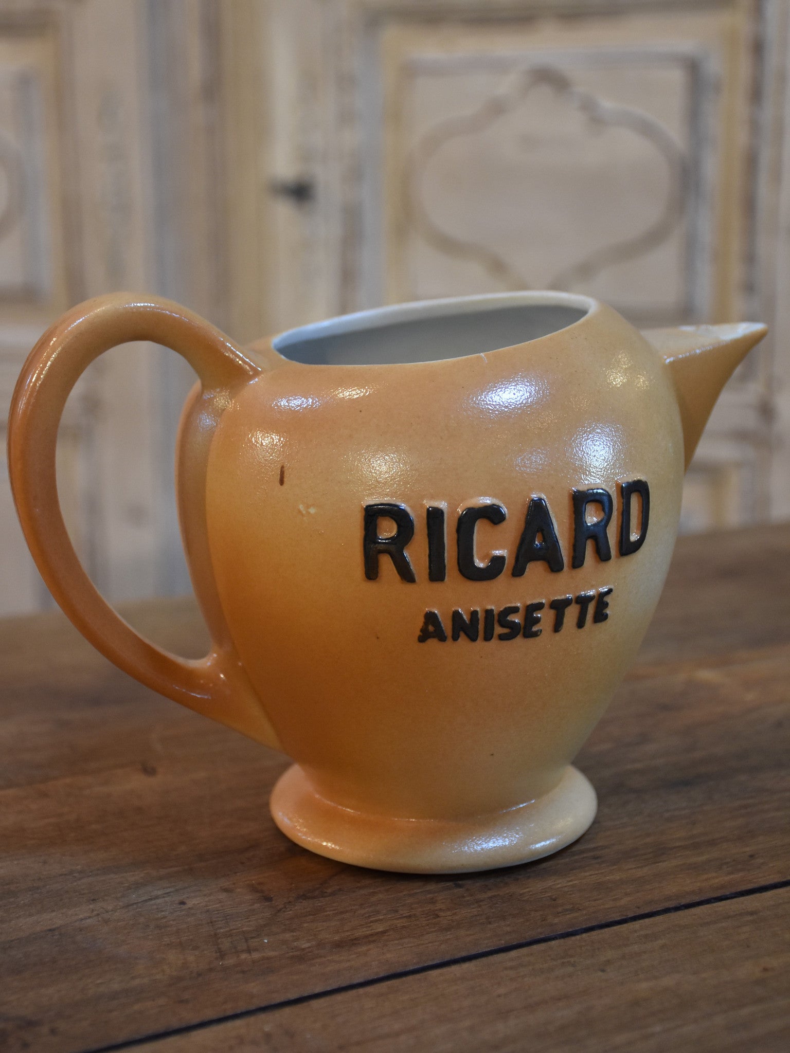 Ricard anisette pastis water pitcher - round