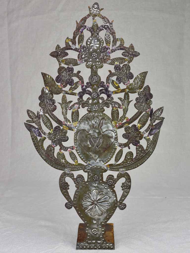 19th Century tole decoration 22"