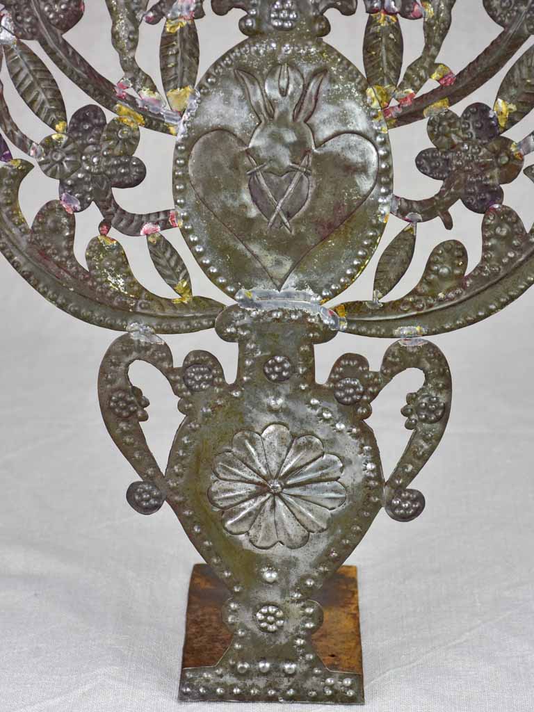 19th Century tole decoration 22"