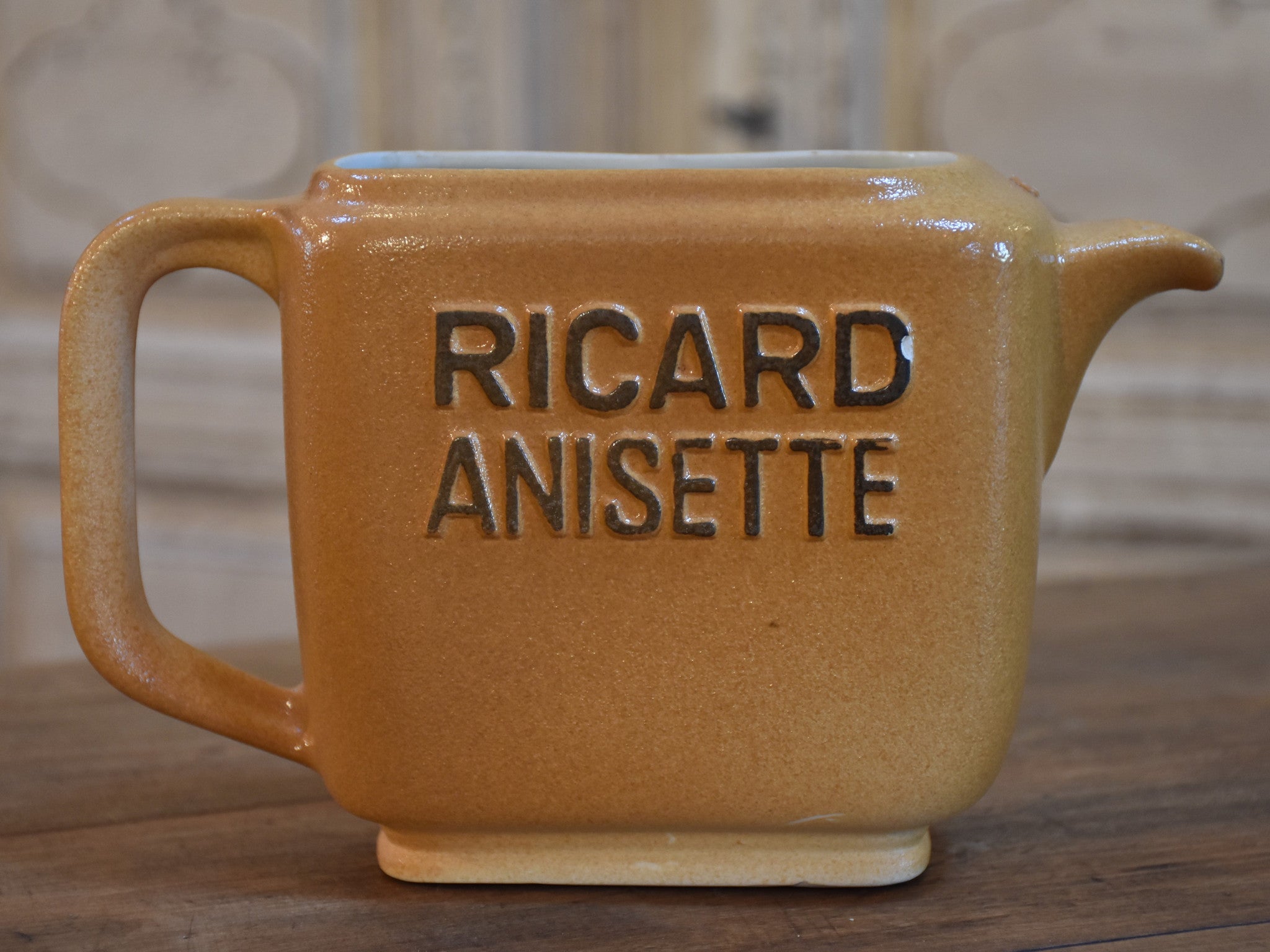 Ricard anisette pastis water pitcher - rectangular