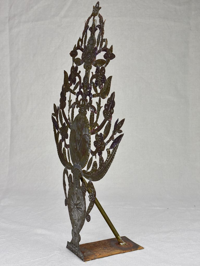 19th Century tole decoration 22"