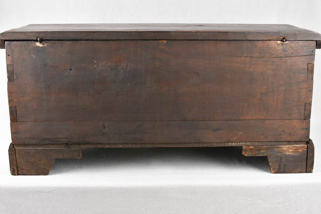 Oak chest, late-19th-century, French 45¾"