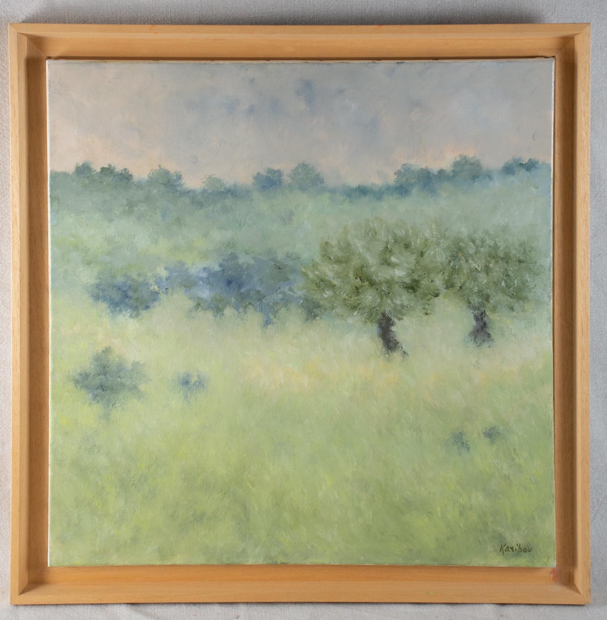 Rustic, French, organic, framed artwork