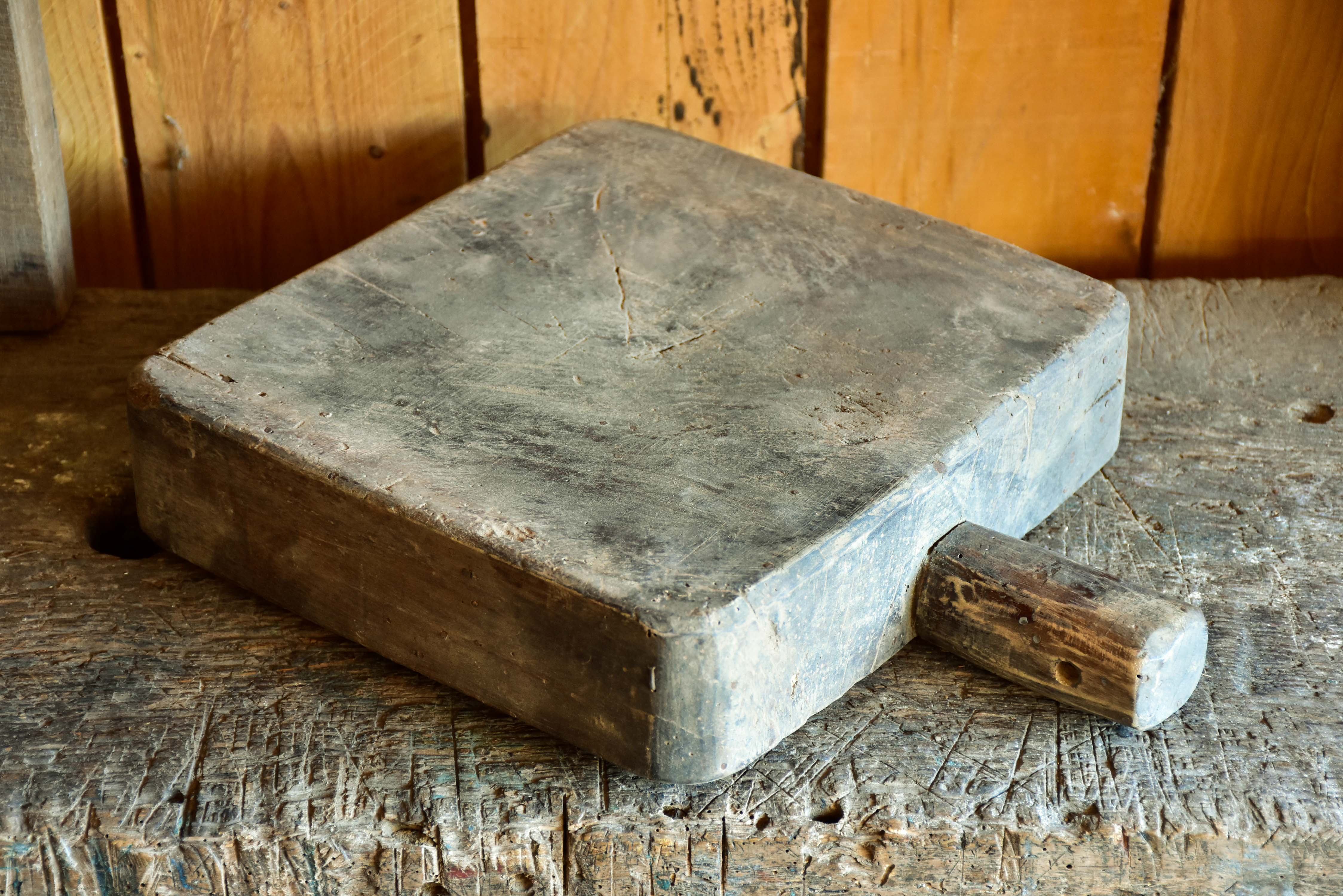 Very chunky antique French cutting board