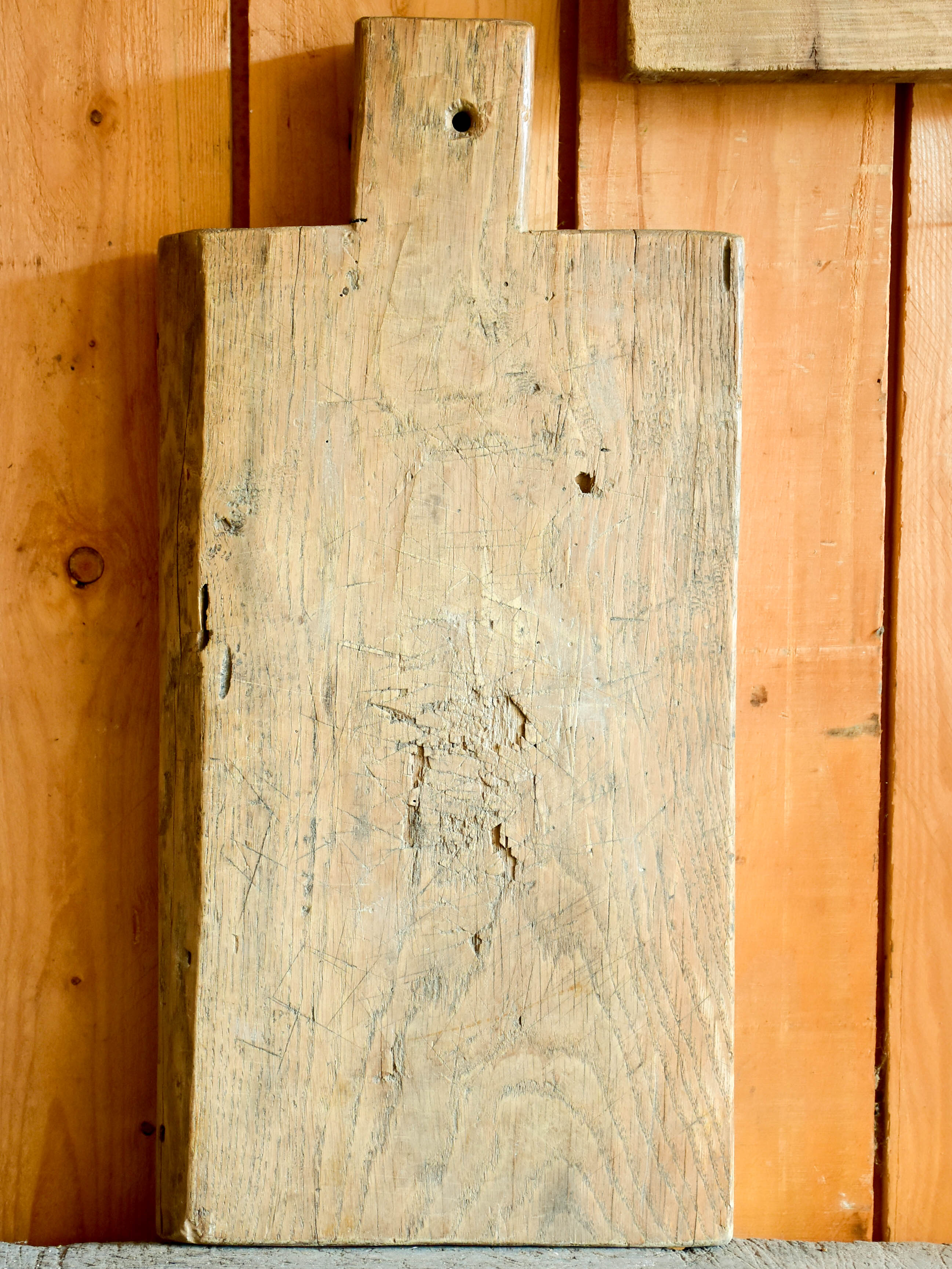 Large rustic French cutting board