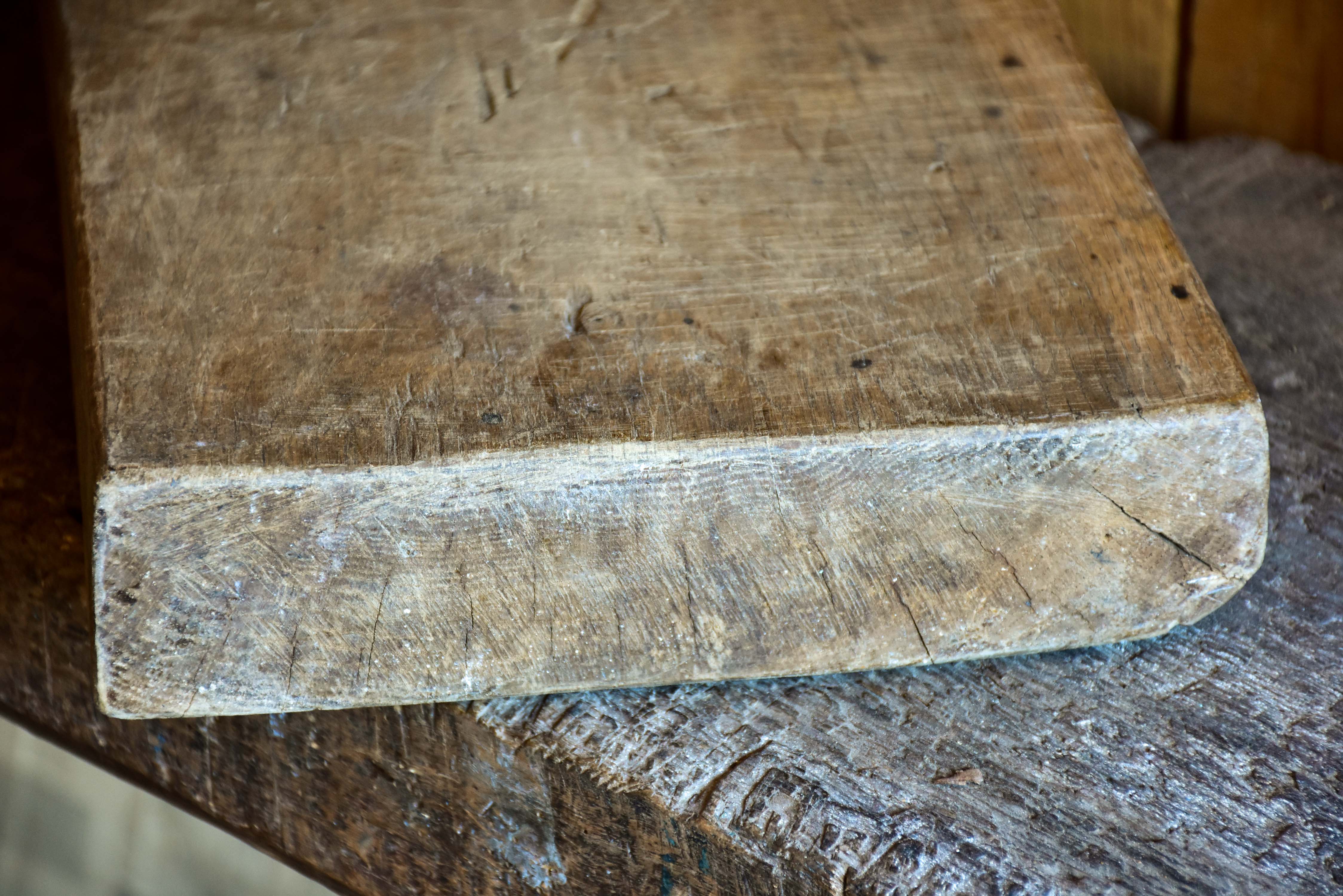 Large rustic French cutting board