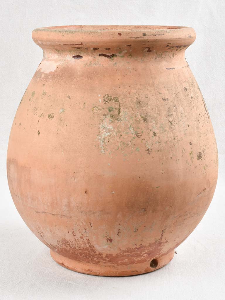 Terracotta planter garden pot - Biot shape 17"