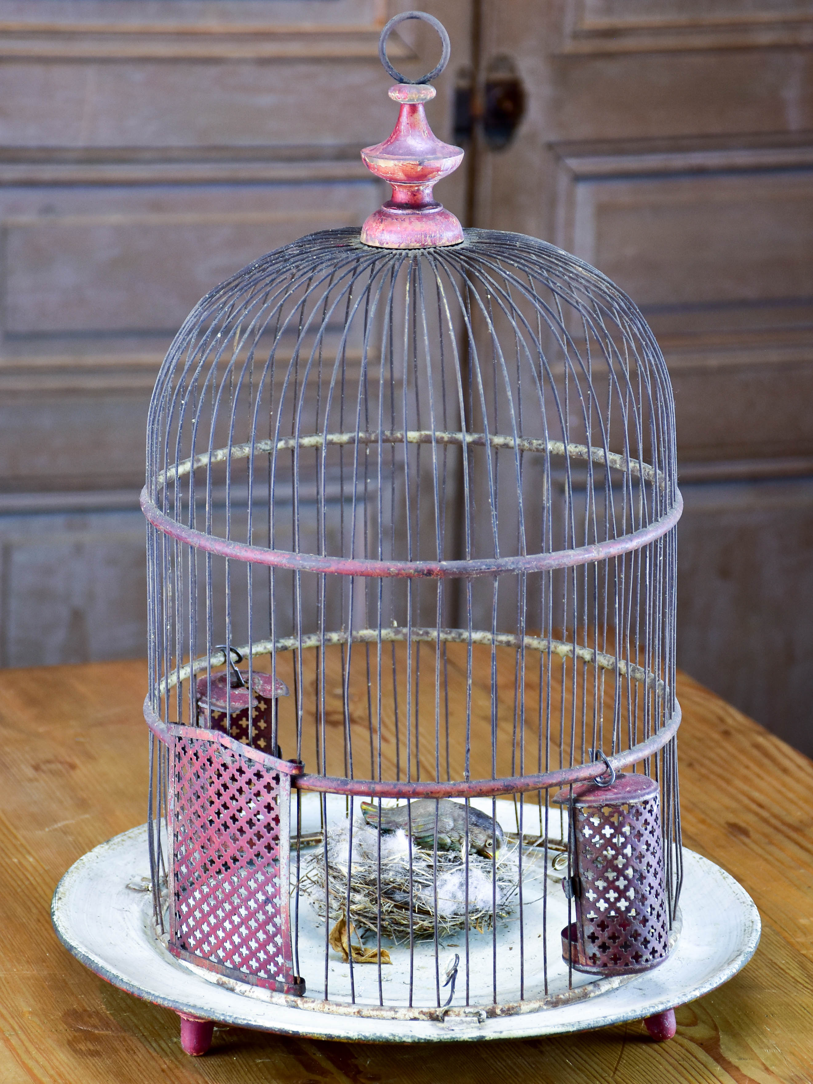 Antique French birdcage