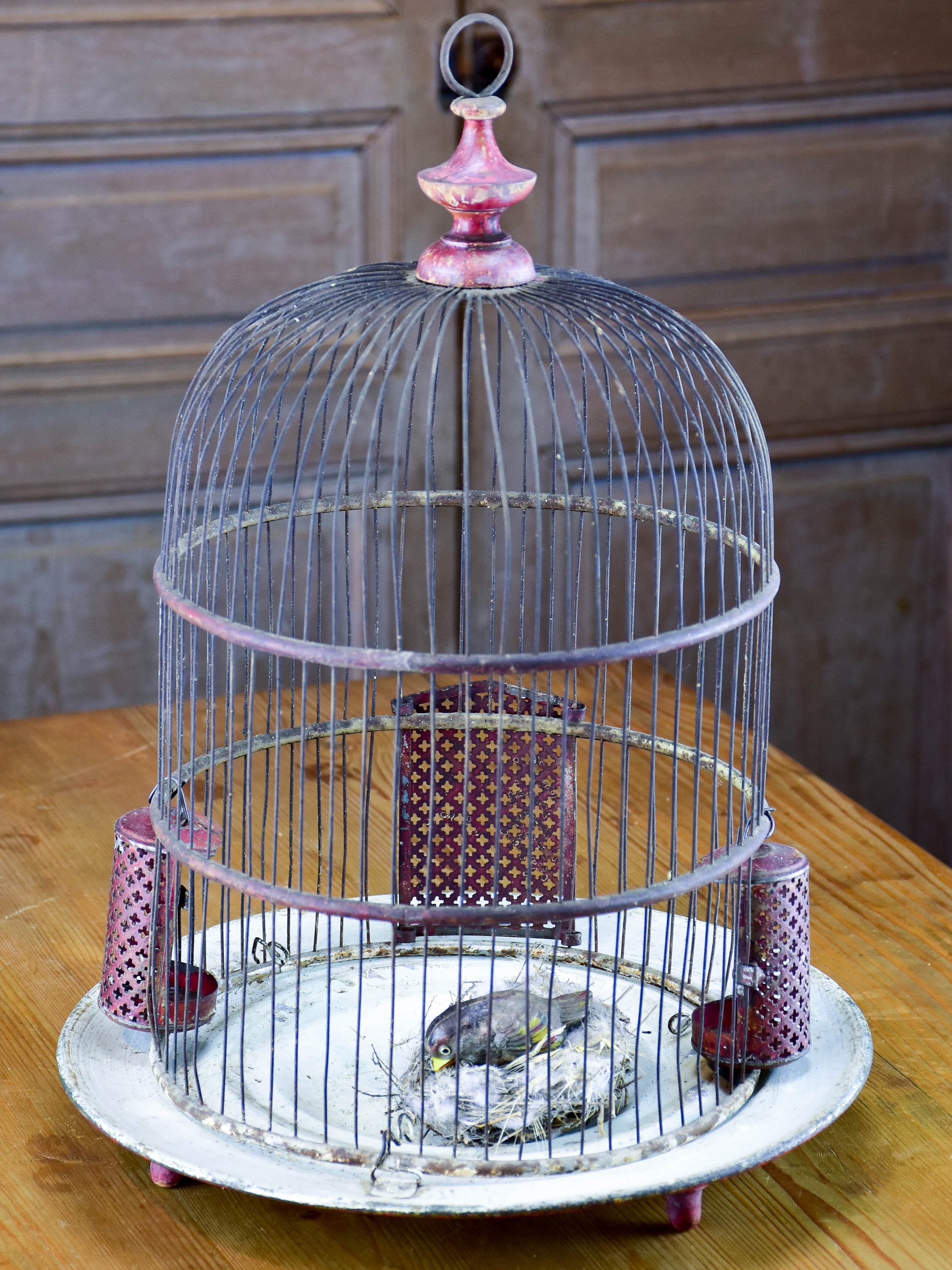 Antique French birdcage