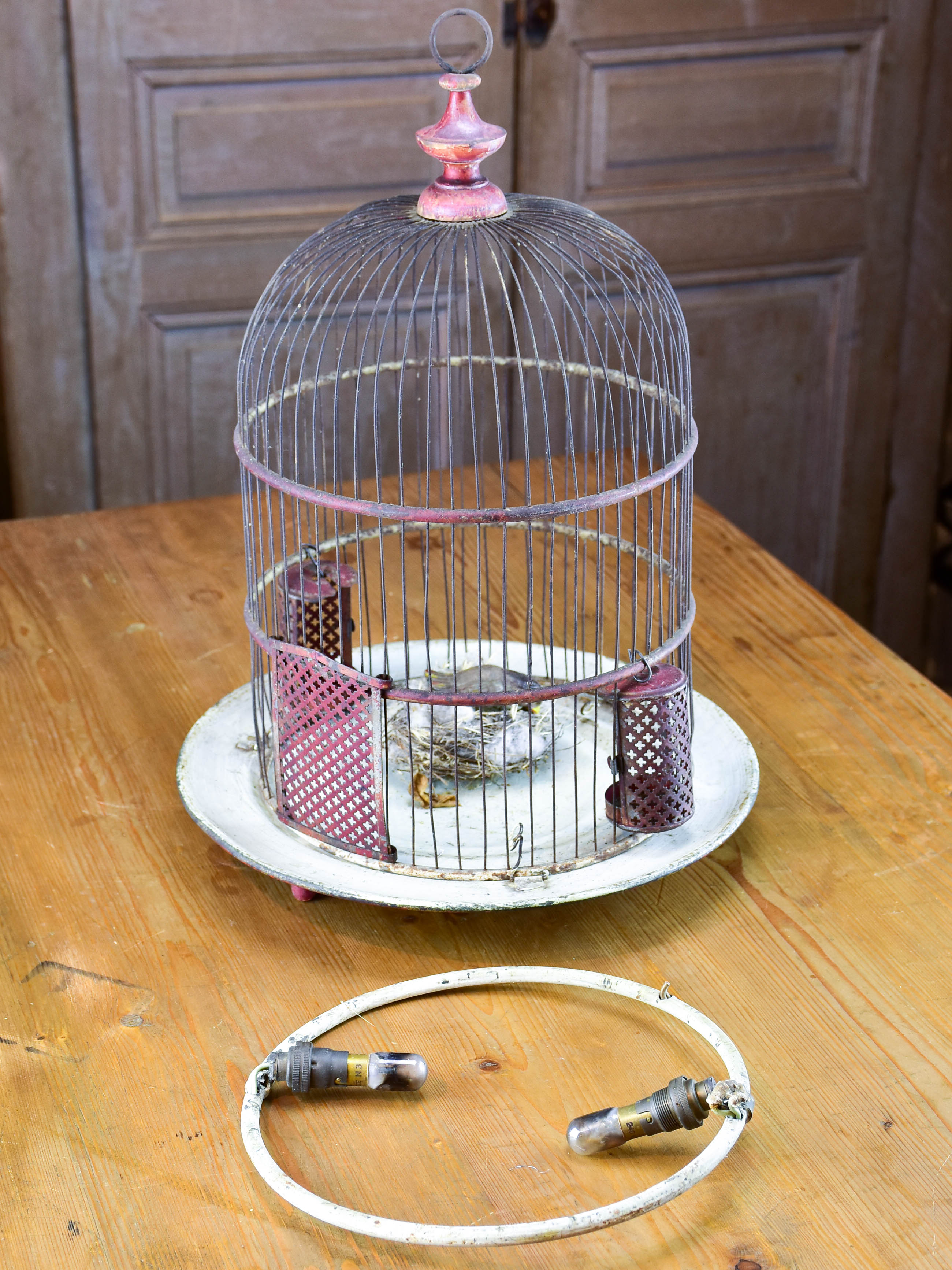 Antique French birdcage