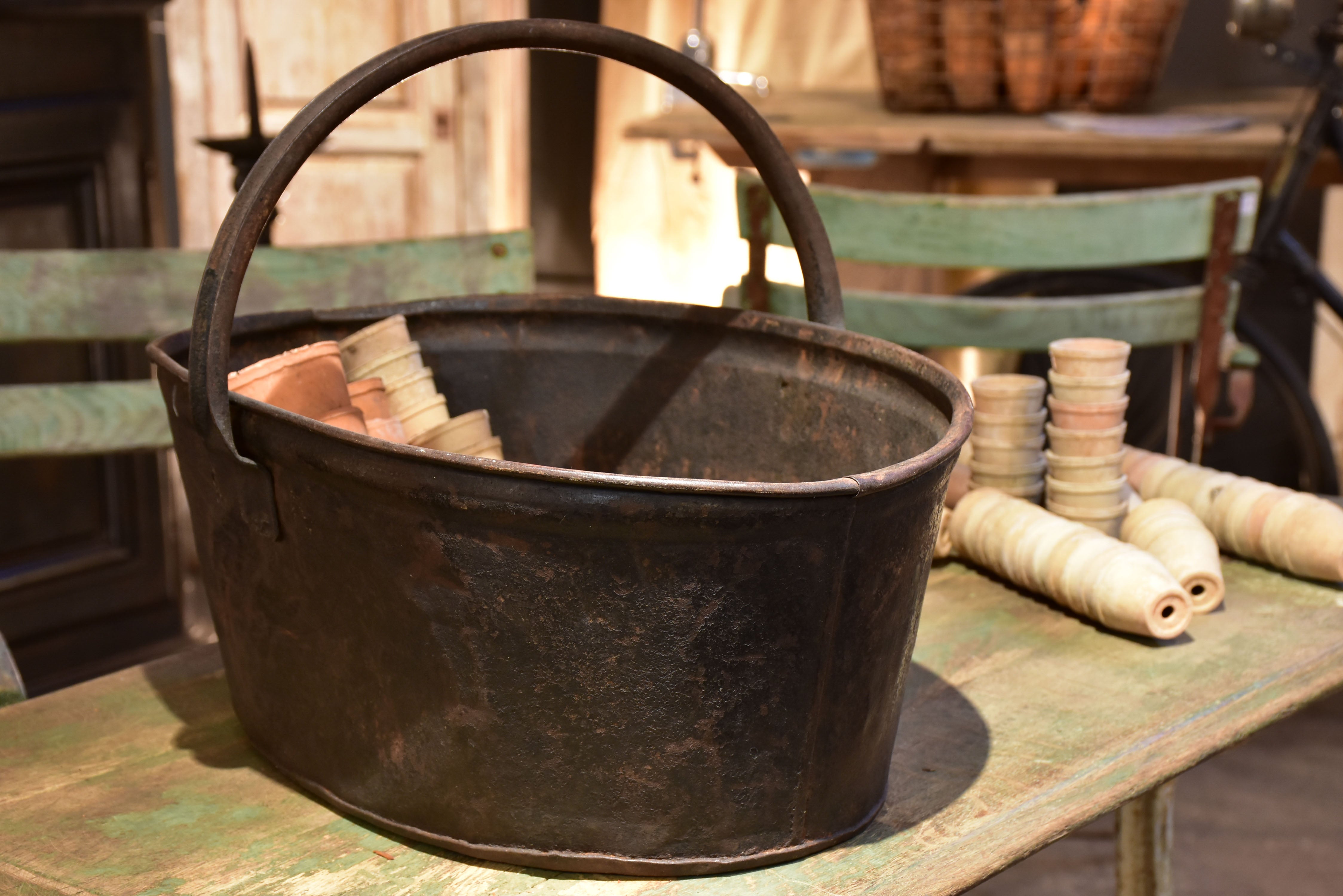 Two French harvest baskets