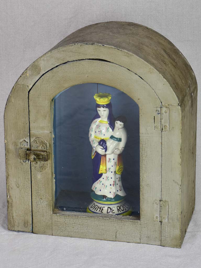 Late 19th century religious display case