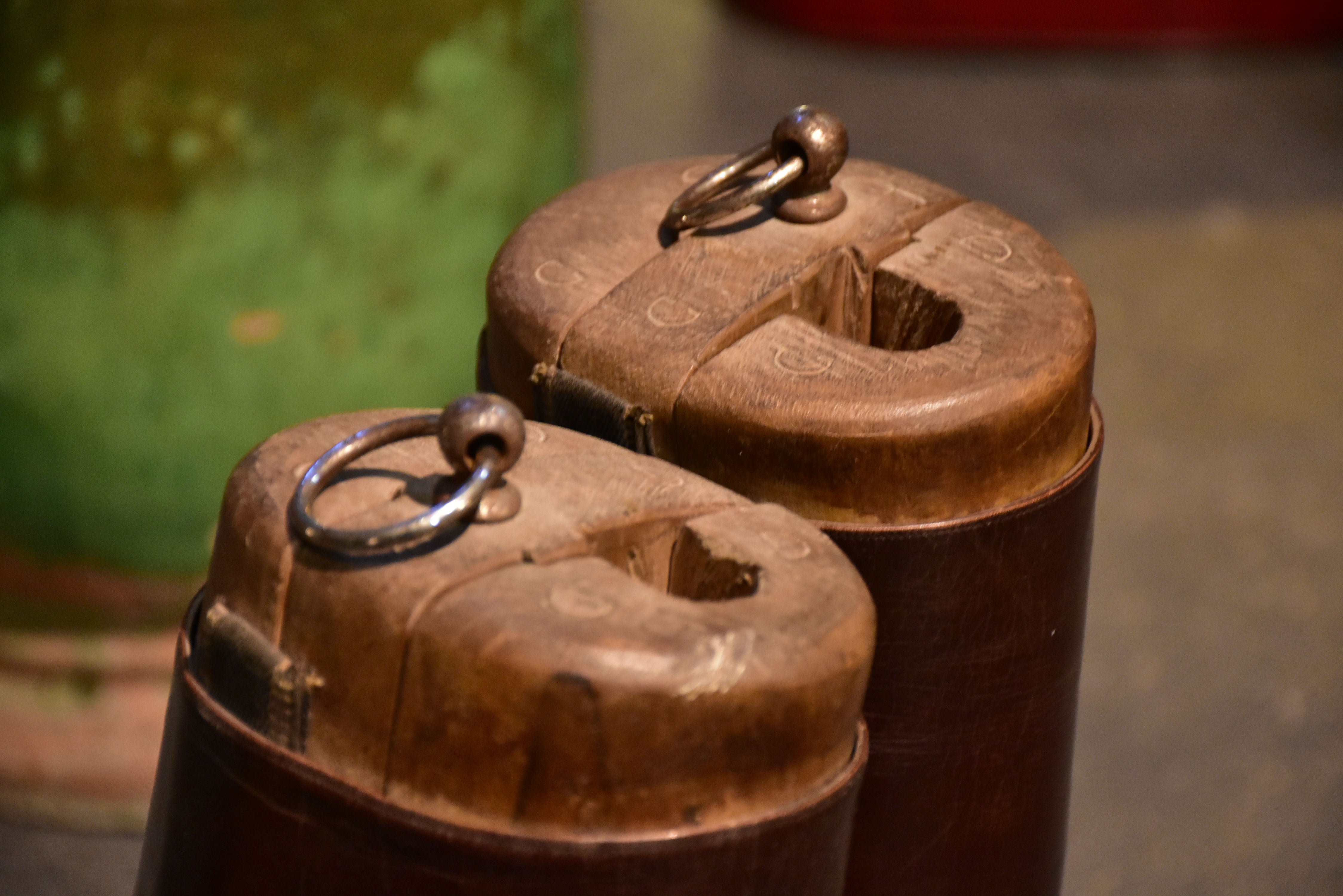 Pair of Antique French riding boots - men's