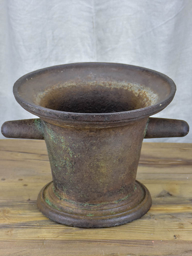 18th Century pharmacy mortar - cast iron