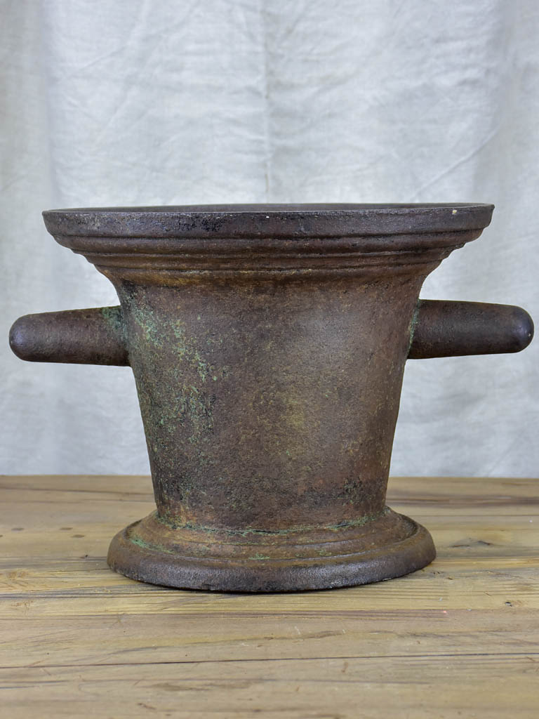 18th Century pharmacy mortar - cast iron