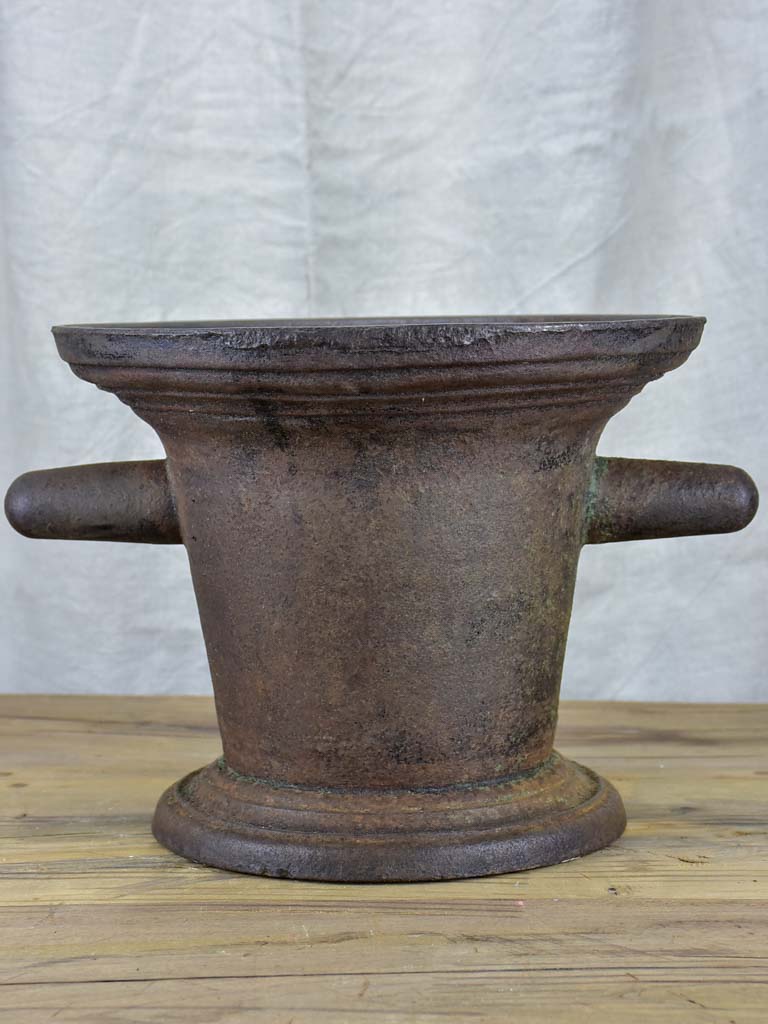 18th Century pharmacy mortar - cast iron