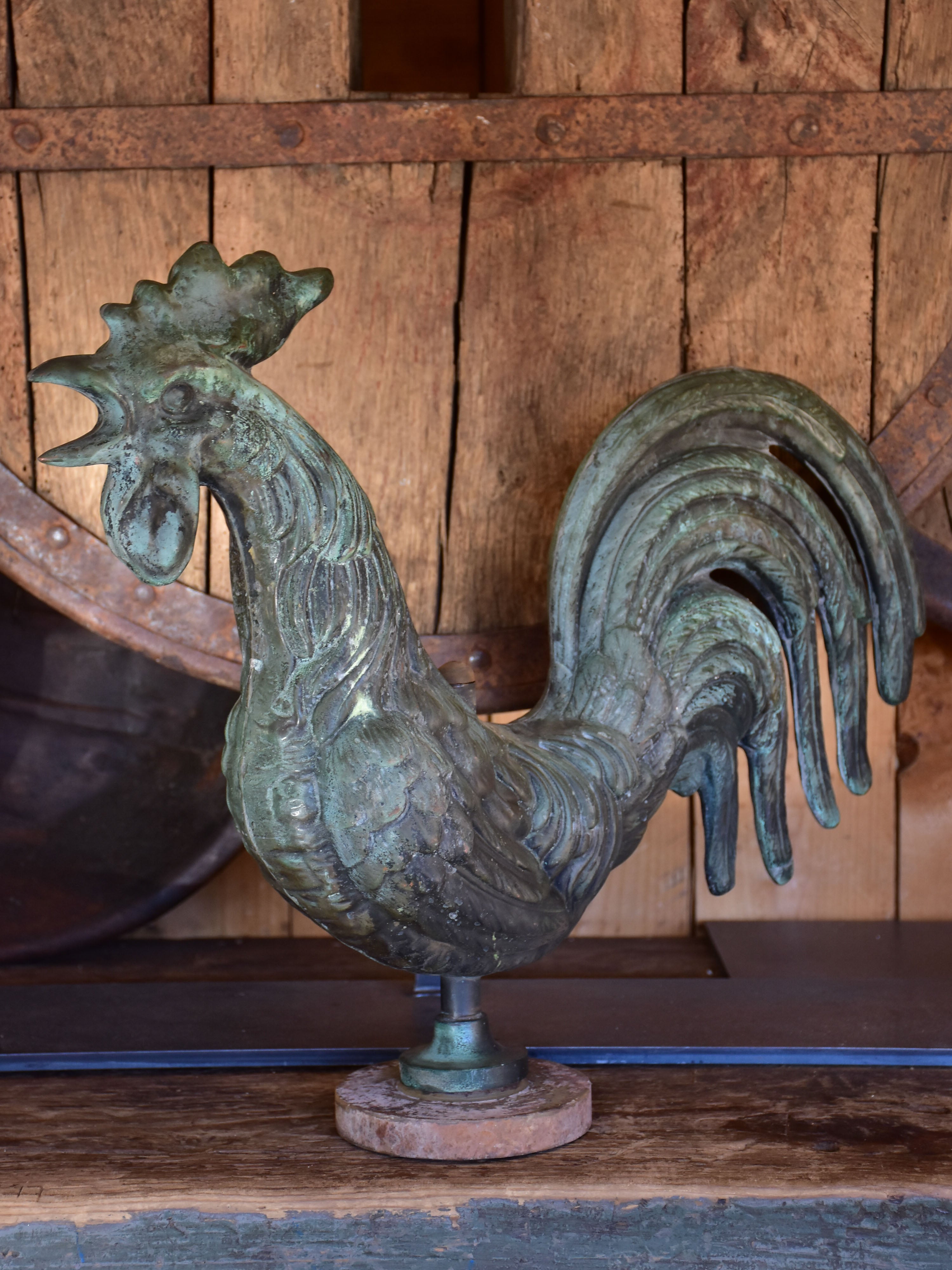 Antique French weathervane rooster