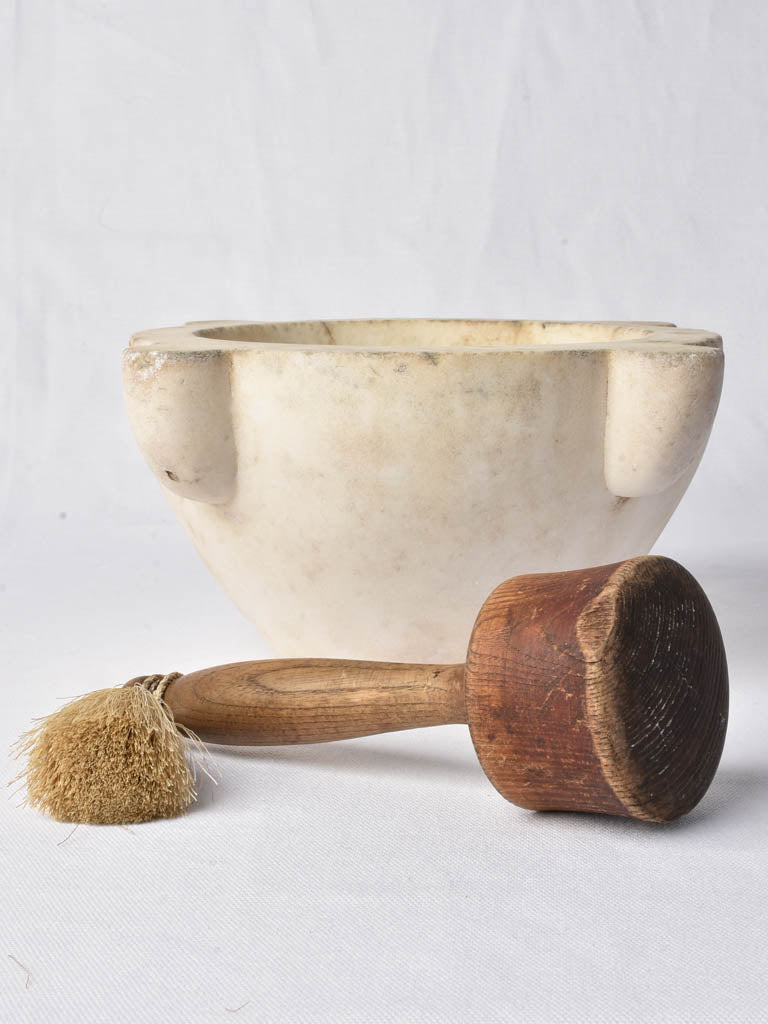 Antique stone Mortar and pestle